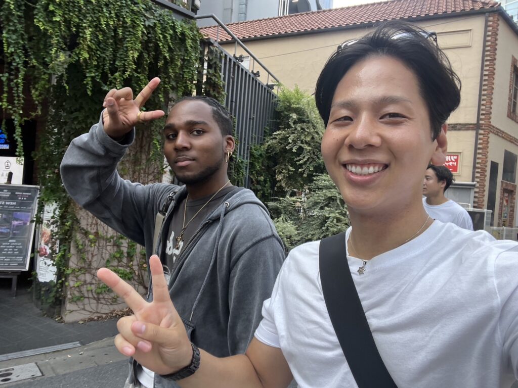 散歩しながら日本語の勉強サービス